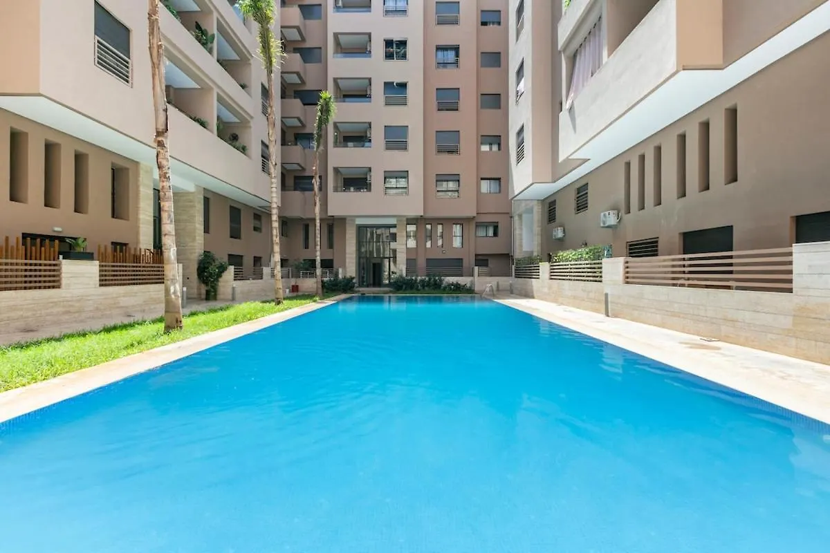 Step Into The Luxury New Apartment With A Pool ,2 Bedrooms Marrakesh Morocco