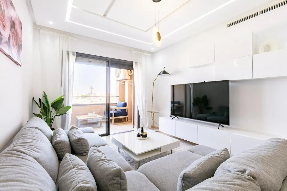 Step Into The Luxury New Apartment With A Pool ,2 Bedrooms Marrakesh